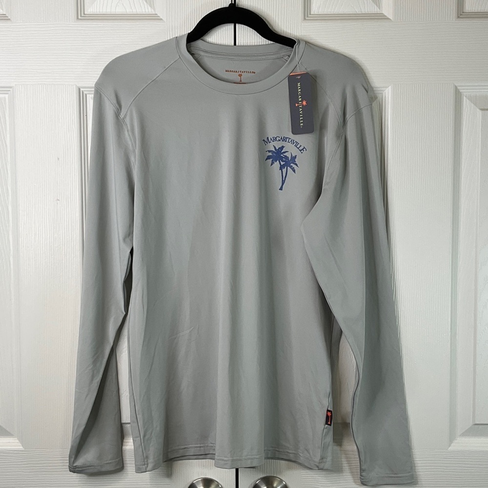 MARGARITAVILLE UPF 50+ WATER RESISTANT Moisture Wicking LONG SLEEVE TOP Size S